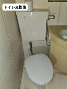 トイレ交換後